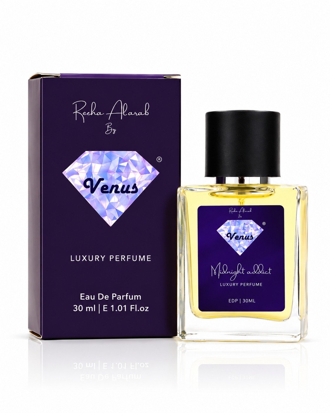 Venus Midnight Addict – Luxury Eau de Parfum for Women – 30ml